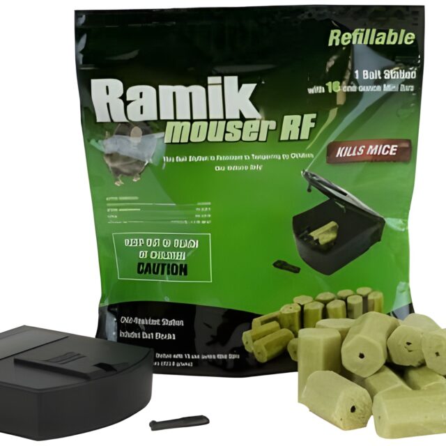 RAMIK Refillable Mouse & Rat Bait Blocks, 16-Pack